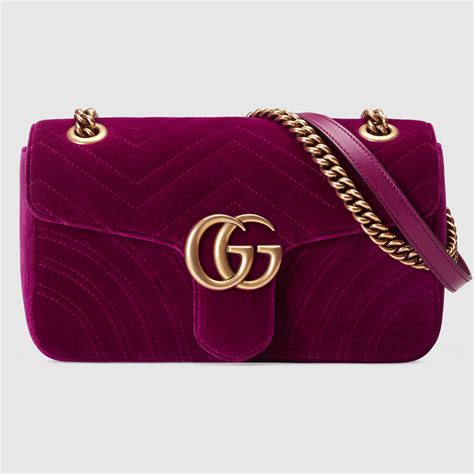 borsa velluto gucci marmont copia|Gucci Marmont handbags.